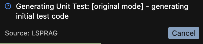 Waiting for generation